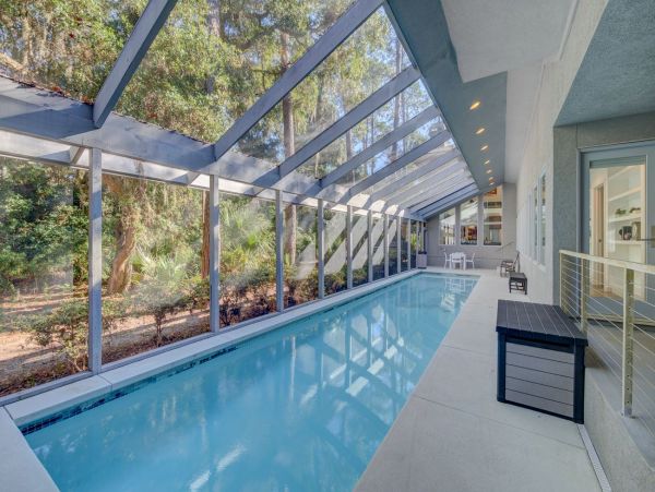 Hilton Head Vacation Home Seven Bedroom Private Pool