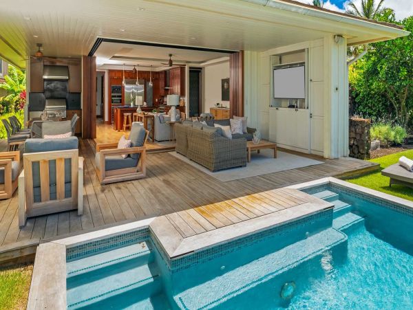 Beautiful Four Bedroom Vacation Home with Pool in Poipu