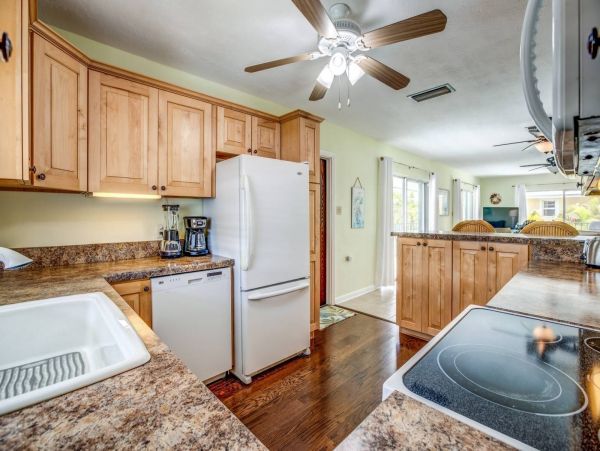 Waterfront Vacation Home in Marathon with Boat Dock Sleeps 6