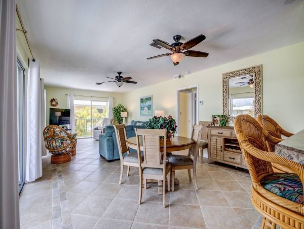 Waterfront Vacation Home in Marathon with Boat Dock Sleeps 6