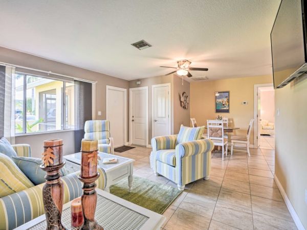 Cape Coral Single Level Home 3 Bedrooms And Private Pool