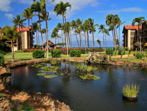 Lahaina Vacation Condo Located on Beach Sleeps 4