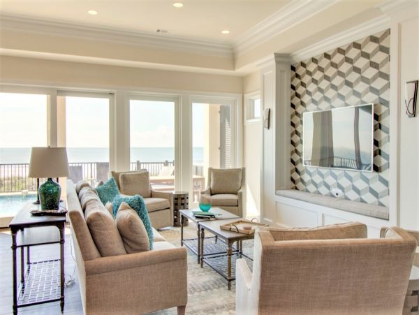 On Beach Hilton Head Vacation Pool Home With 6 Bedrooms