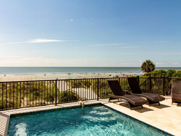 On Beach Hilton Head Vacation Pool Home With 6 Bedrooms