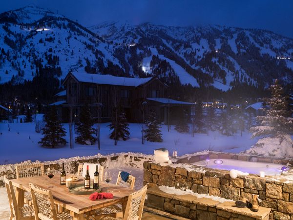 Luxury Jackson Hole 5 Bedrooms Vacation Home Shuttle To Lift