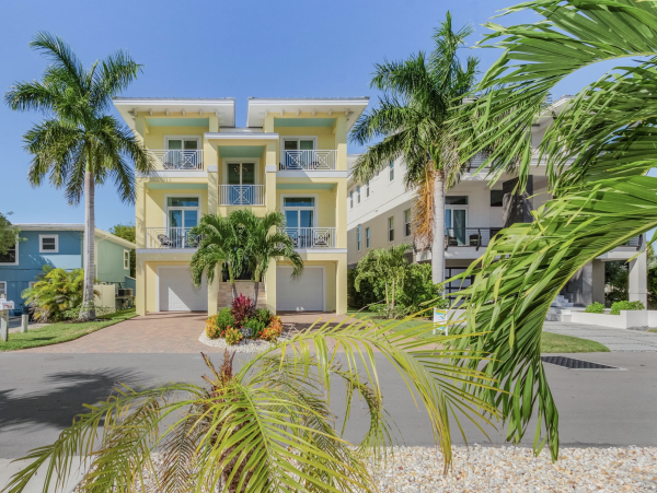 Fort Myers Beach Luxury Vacation Home with Pool and Boat Dock
