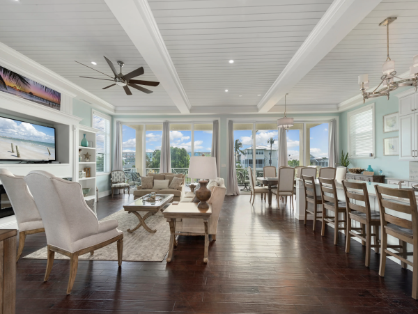 Fort Myers Beach Luxury Vacation Home with Pool and Boat Dock
