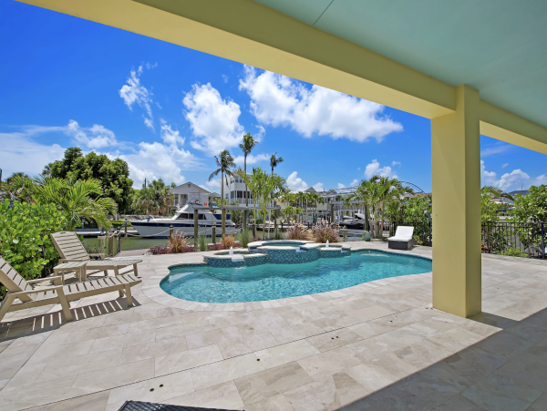 Fort Myers Beach Luxury Vacation Home with Pool and Boat Dock