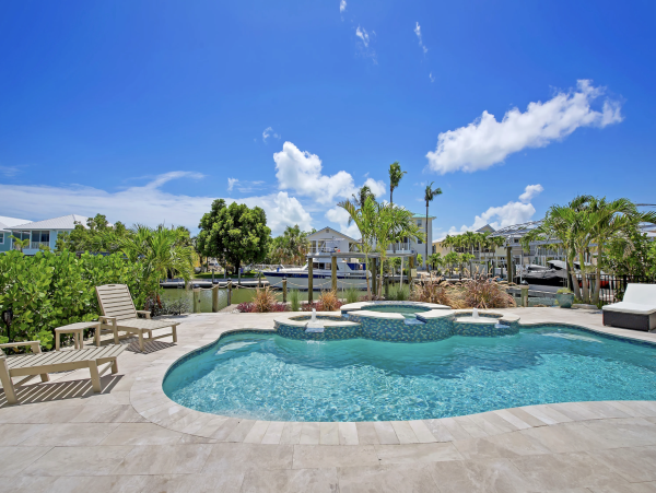 Fort Myers Beach Luxury Vacation Home with Pool and Boat Dock