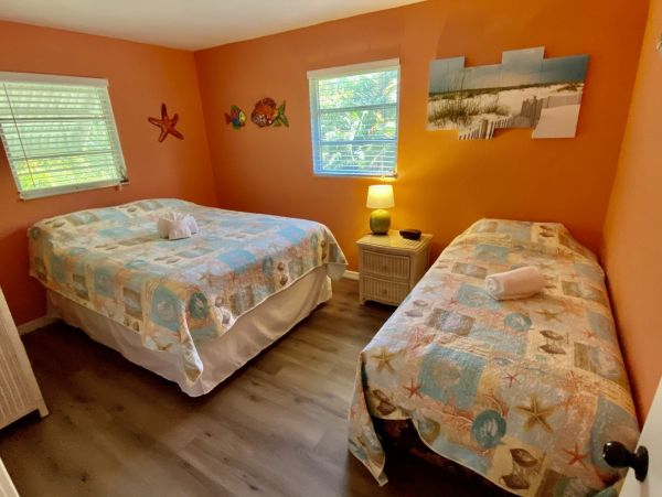 Walk to Beach Vacation Home in Fort Myers Two Bedrooms