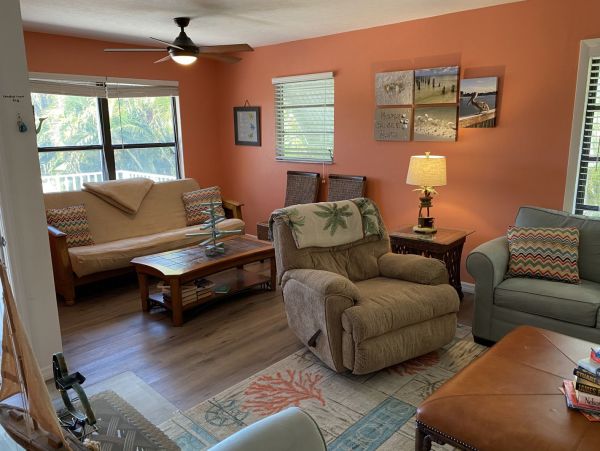 Walk to Beach Vacation Home in Fort Myers Two Bedrooms