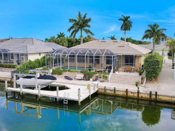 Marco Island Vacation Rental with Heated Pool, Dock & Outdoor Living