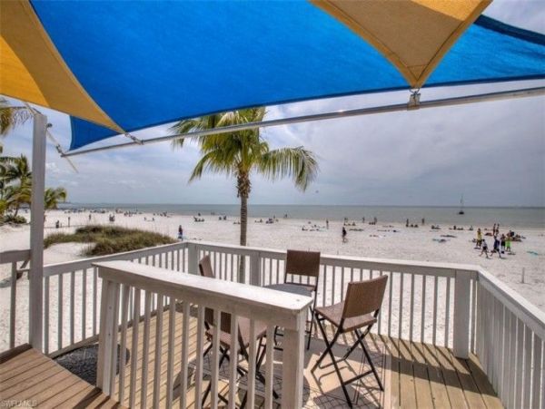 On Beach Fort Myers Vacation Home Two Bedroom