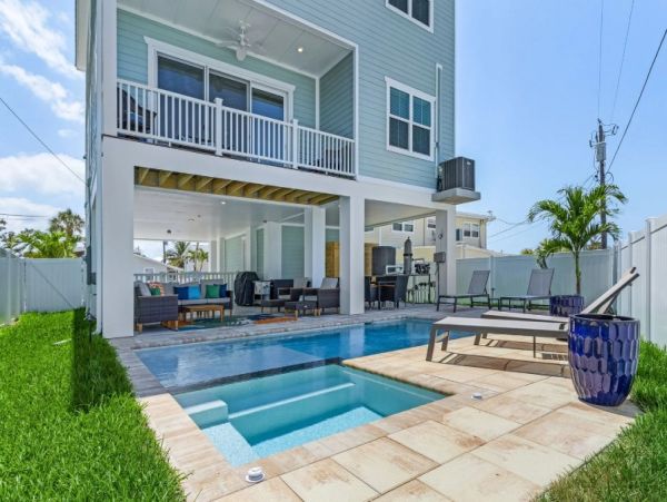 Fort Myers Beach Vacation Rental - Luxury 5-Bedroom Pool Home with Private Pool