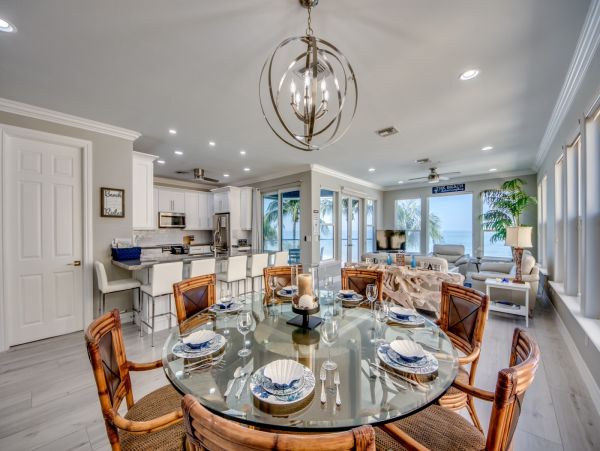 Luxury Gulf-Front Vacation Rental  Fort Myers Beach 3-Bedroom Home