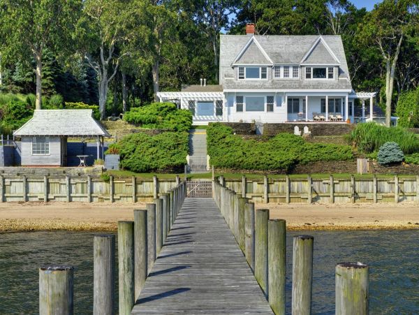 Water Views Sag Harbor Vacation Home Five Bedroom with Pool