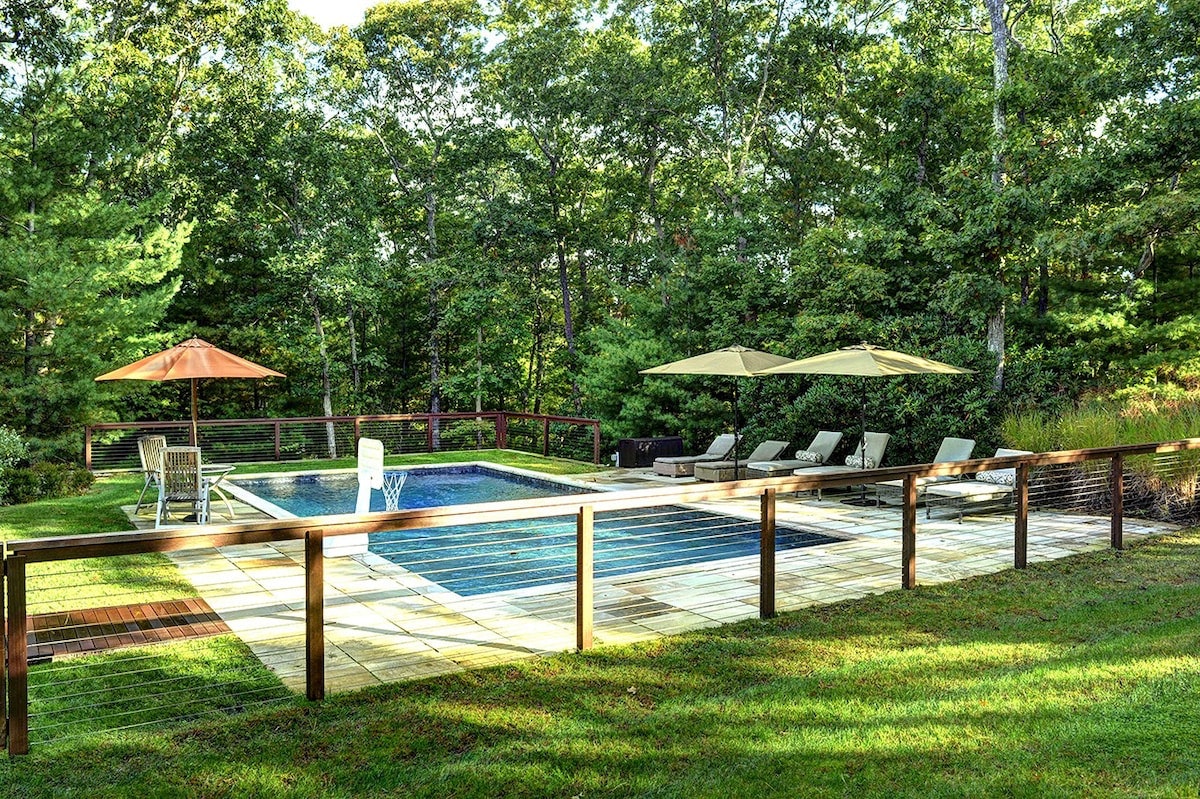 East Hampton Vacation Pool Home Four Bedroom