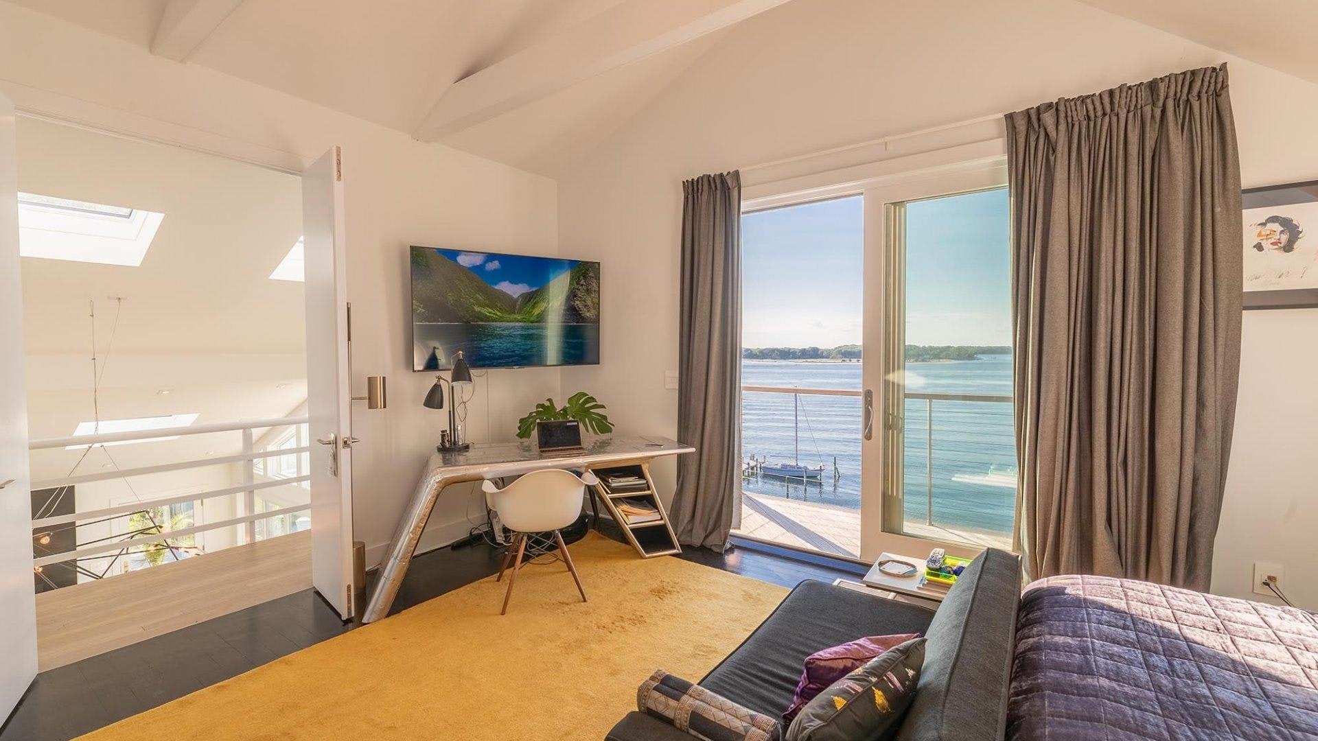 Water Views Shelter Island Vacation Home with Indooor Pool