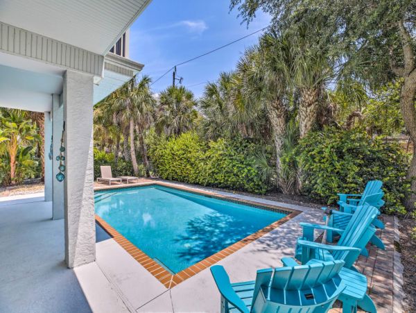 Beautiful Sanibel Vacation Home With Private Pool Sleeps 7
