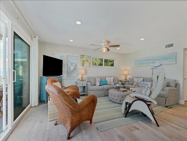 Two-Bedroom Beachfront Rental Condo in Longboat Key