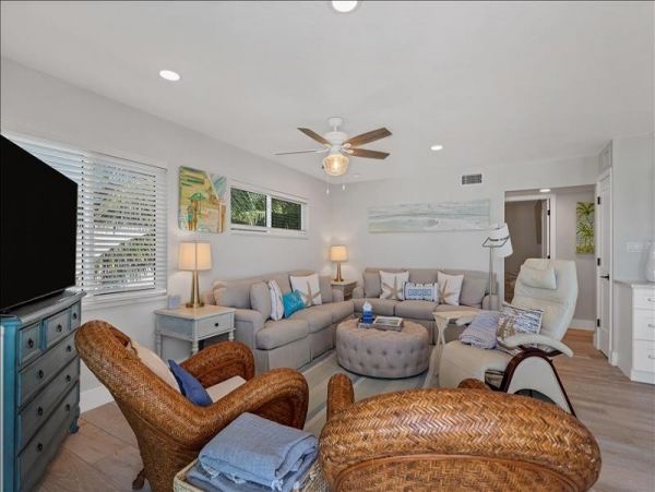 Two-Bedroom Beachfront Rental Condo in Longboat Key