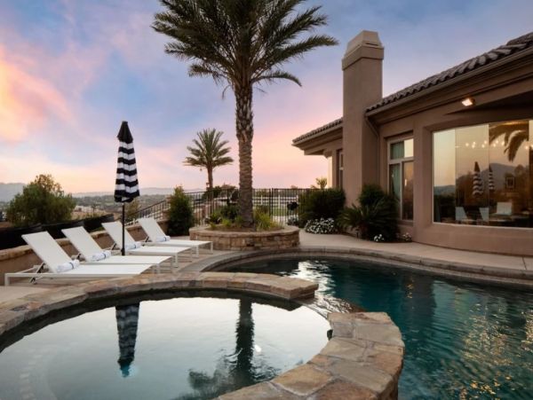 Luxury Temecula Five Bedroom Home Overlooking Wine Country