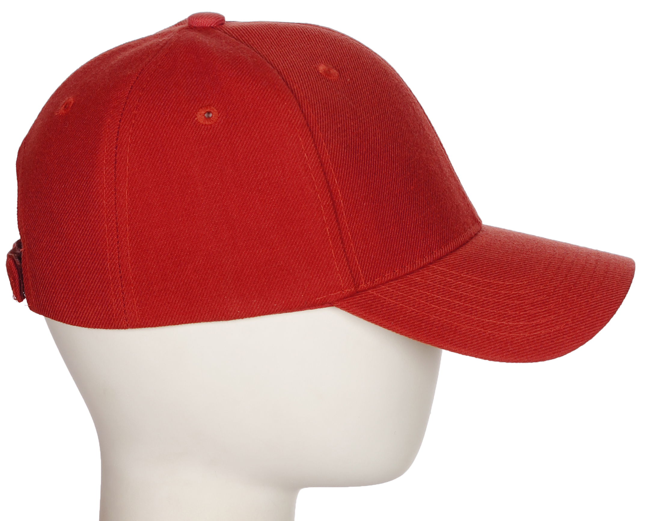 Classic Baseball Cap Custom Red Hat White Navy A to Z Initial Raised