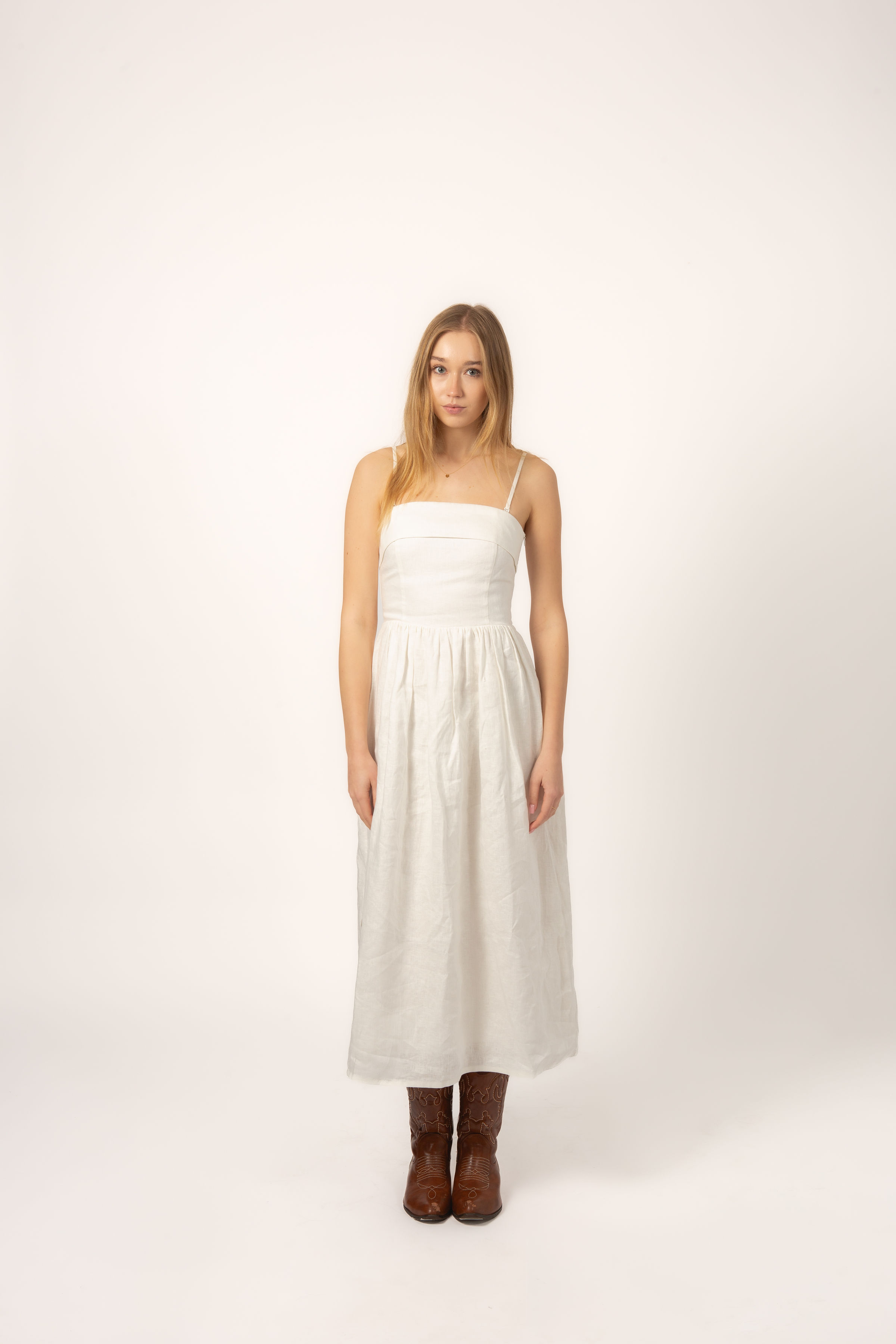 Carrie Dress - White thumbnail 2