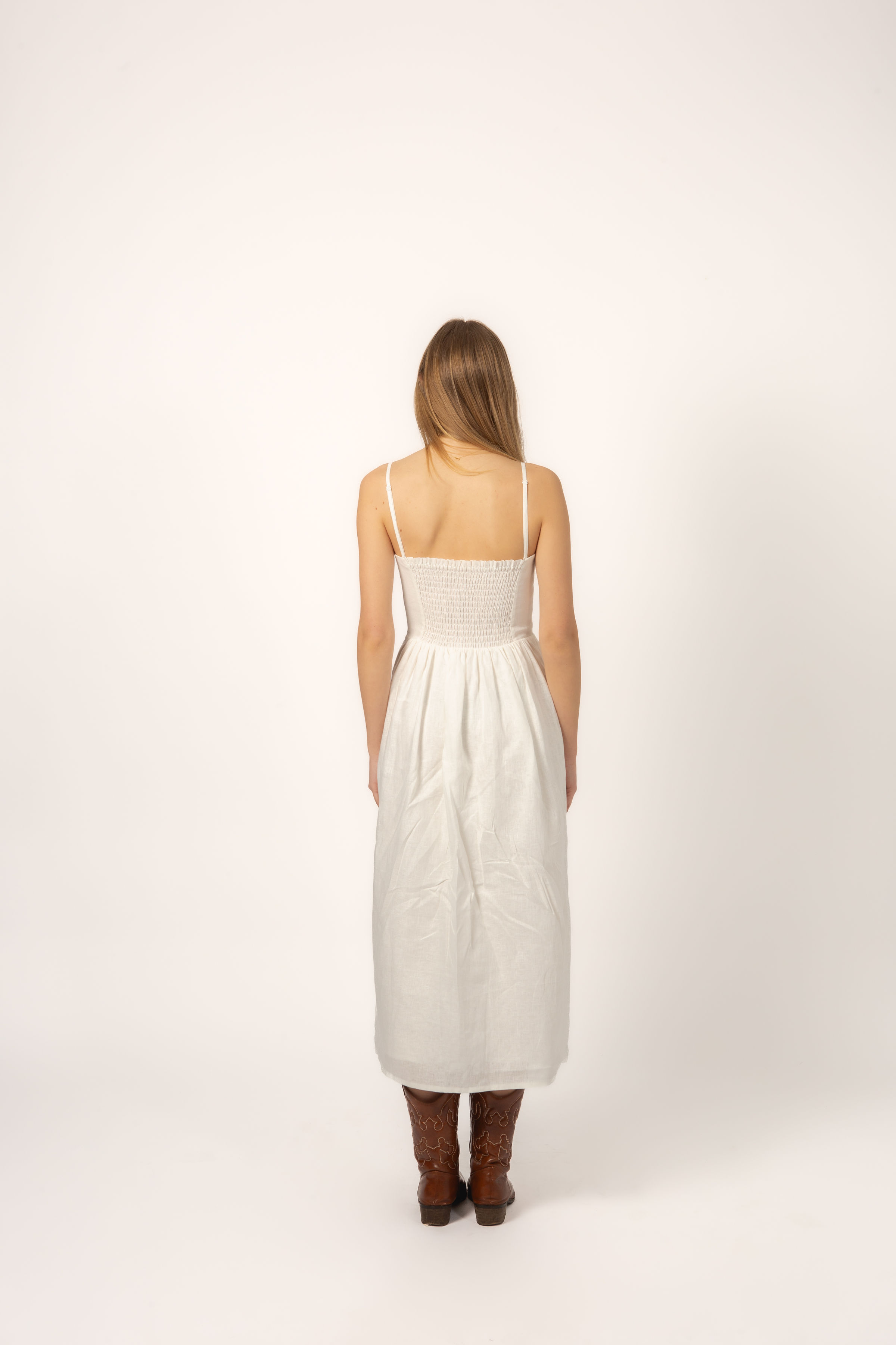 Carrie Dress - White thumbnail 3