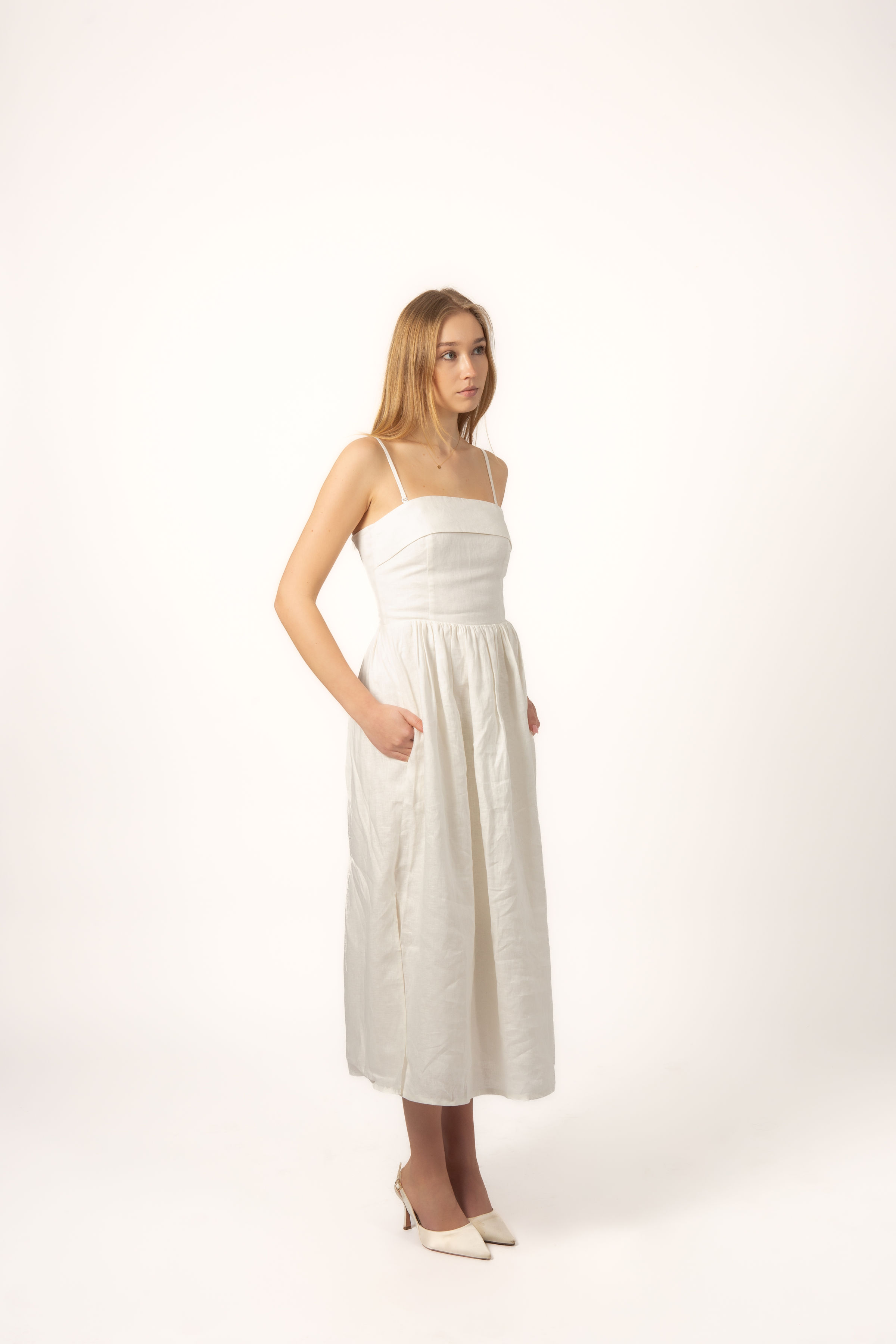 Carrie Dress - White
