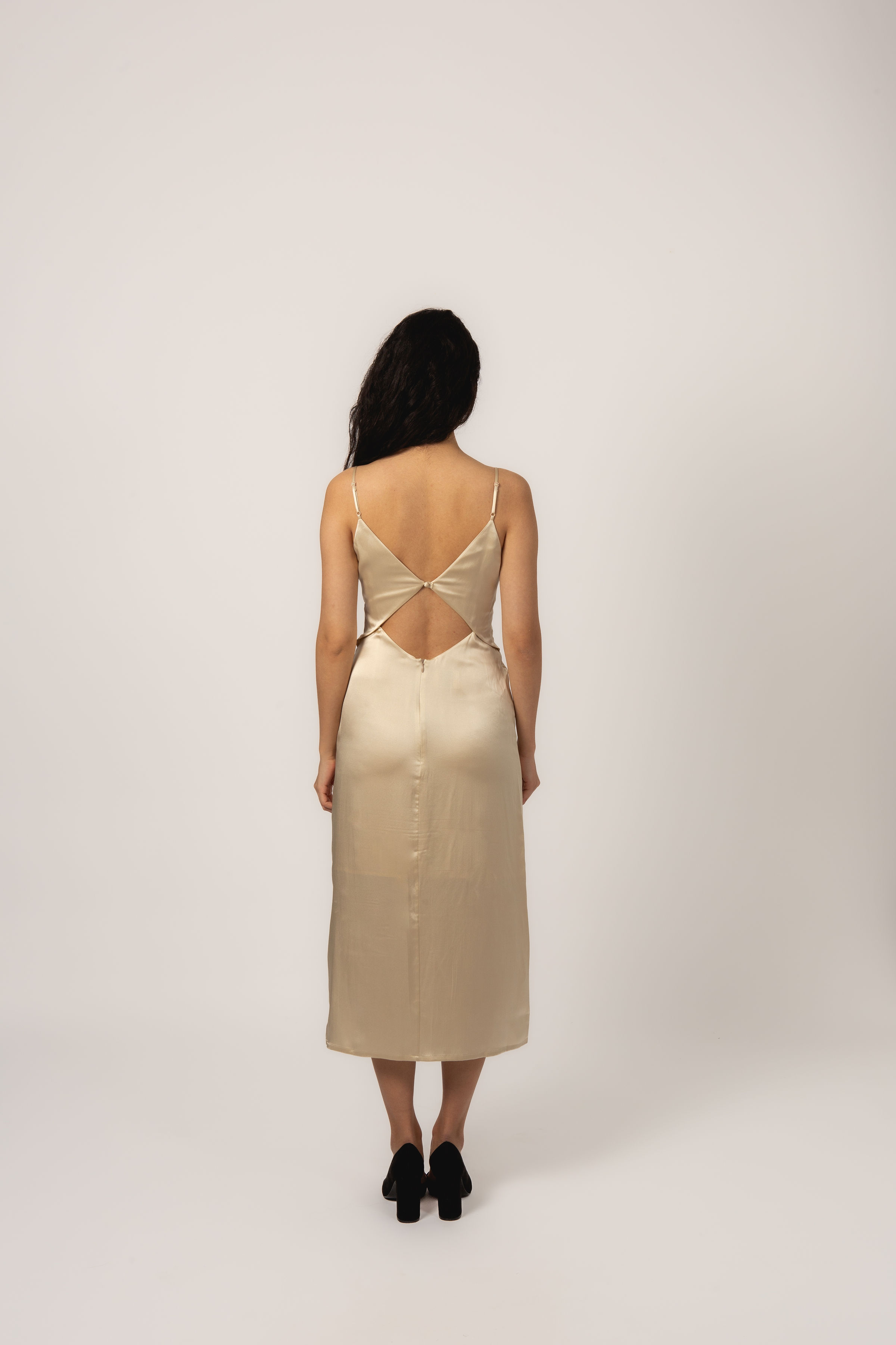Sophie Dress - Champagne thumbnail 3