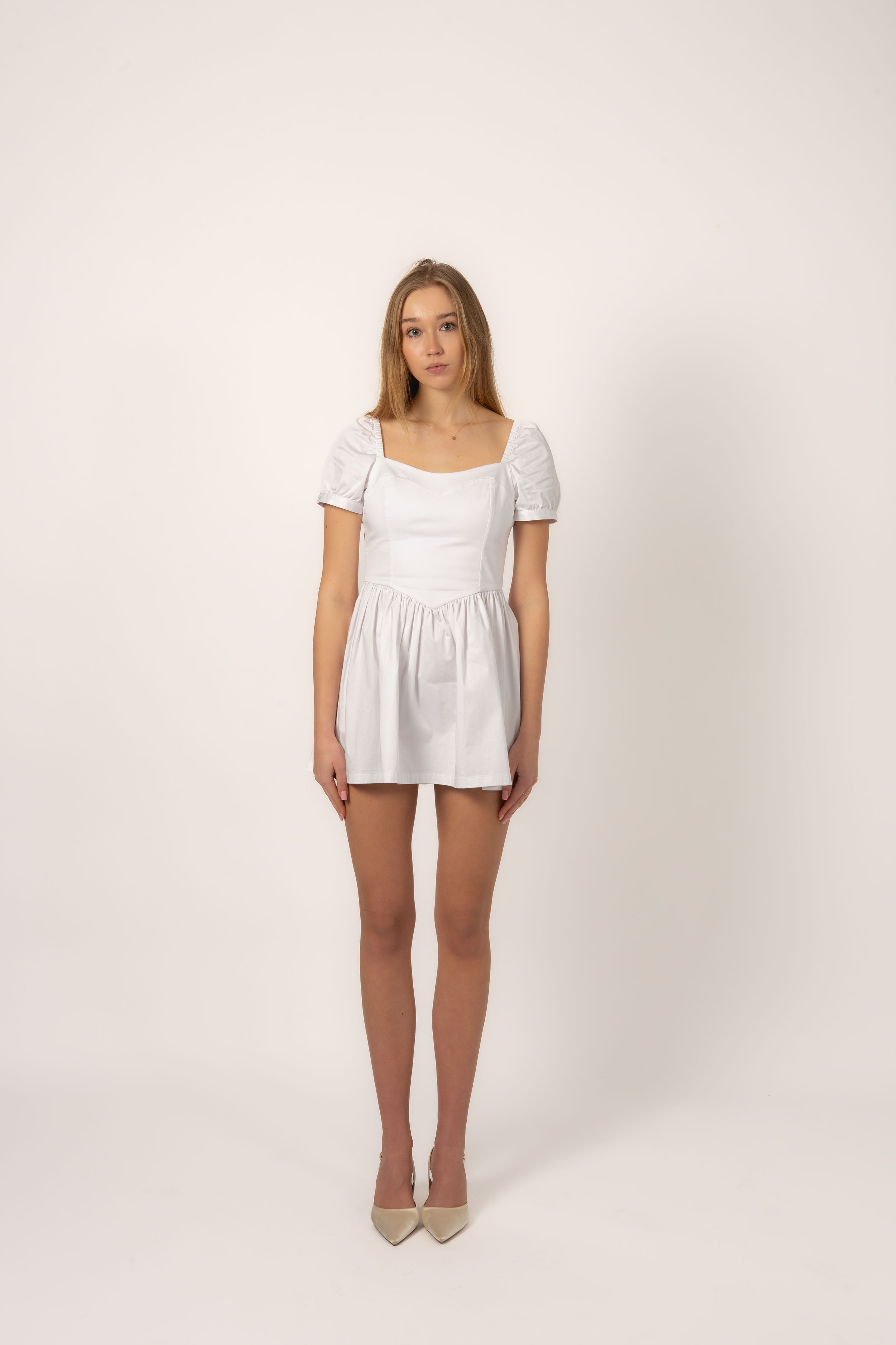 Eloise Dress - White