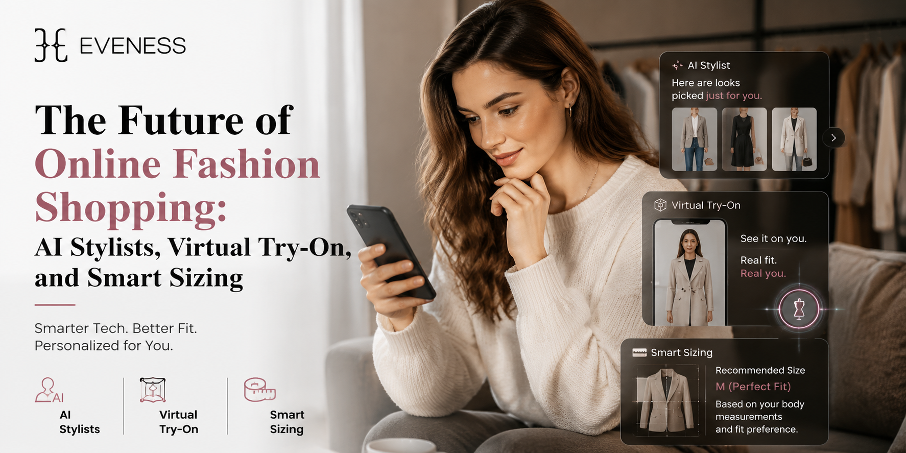 The Future of Online Fashion Shopping: AI Stylists, Virtual Try-On, and Smart Sizing