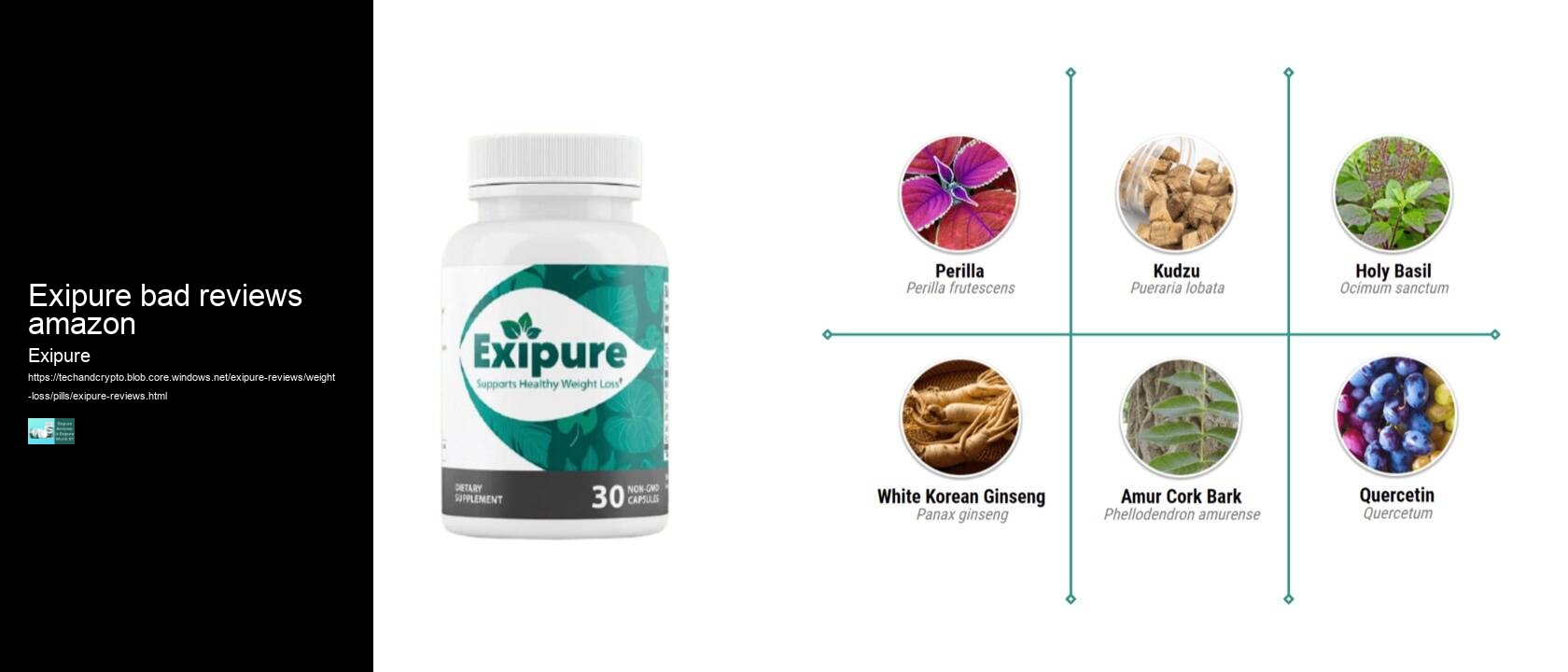 exipure bad reviews amazon