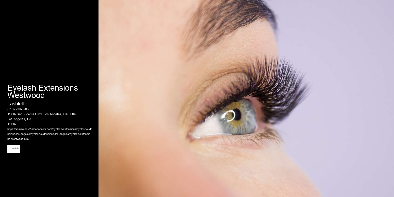 Eyelash Extensions Westwood