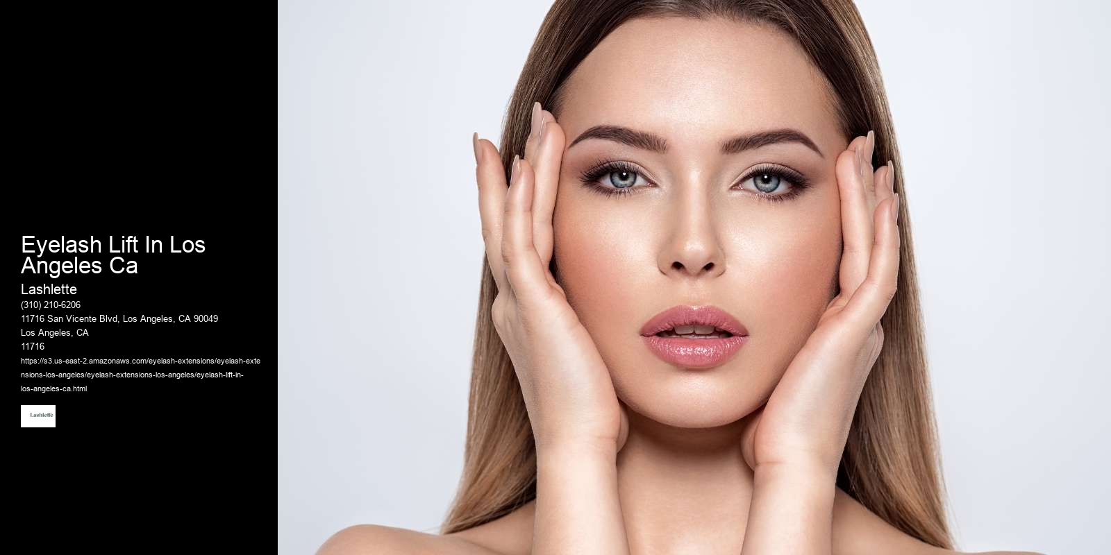 Eyelash Lift In Los Angeles Ca