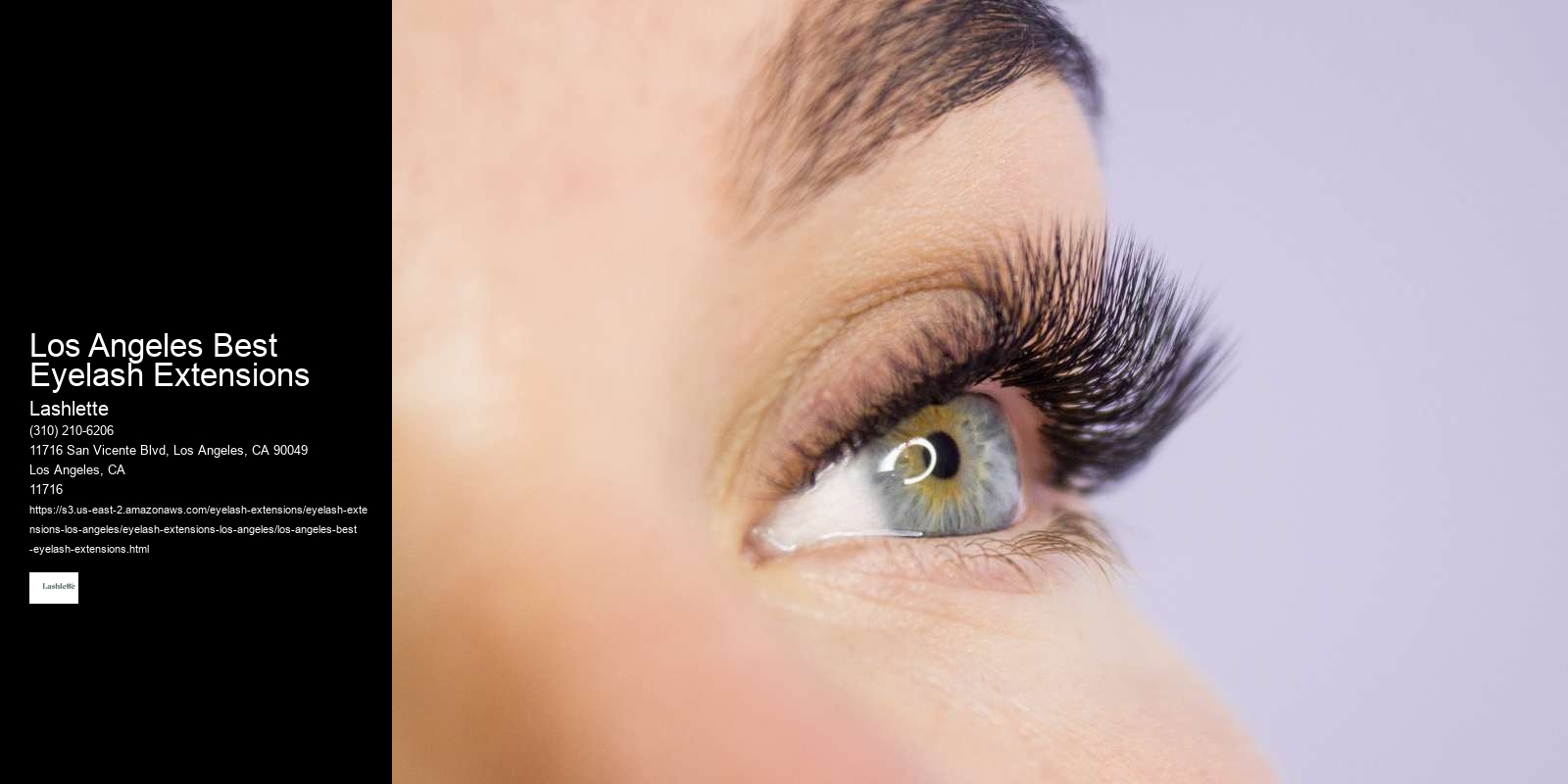 Los Angeles Best Eyelash Extensions