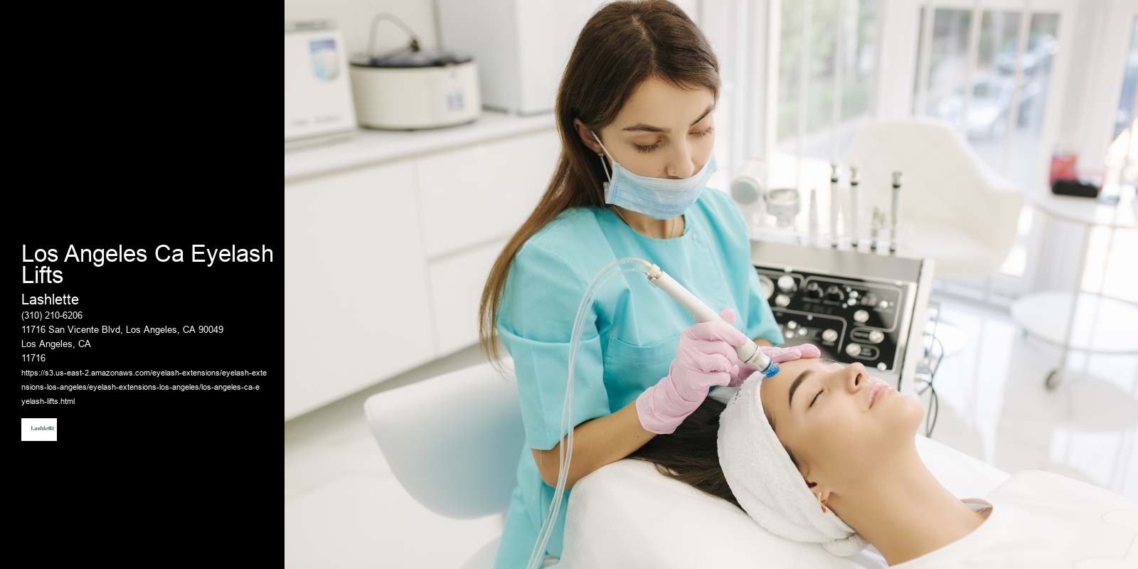 Los Angeles Ca Eyelash Lifts