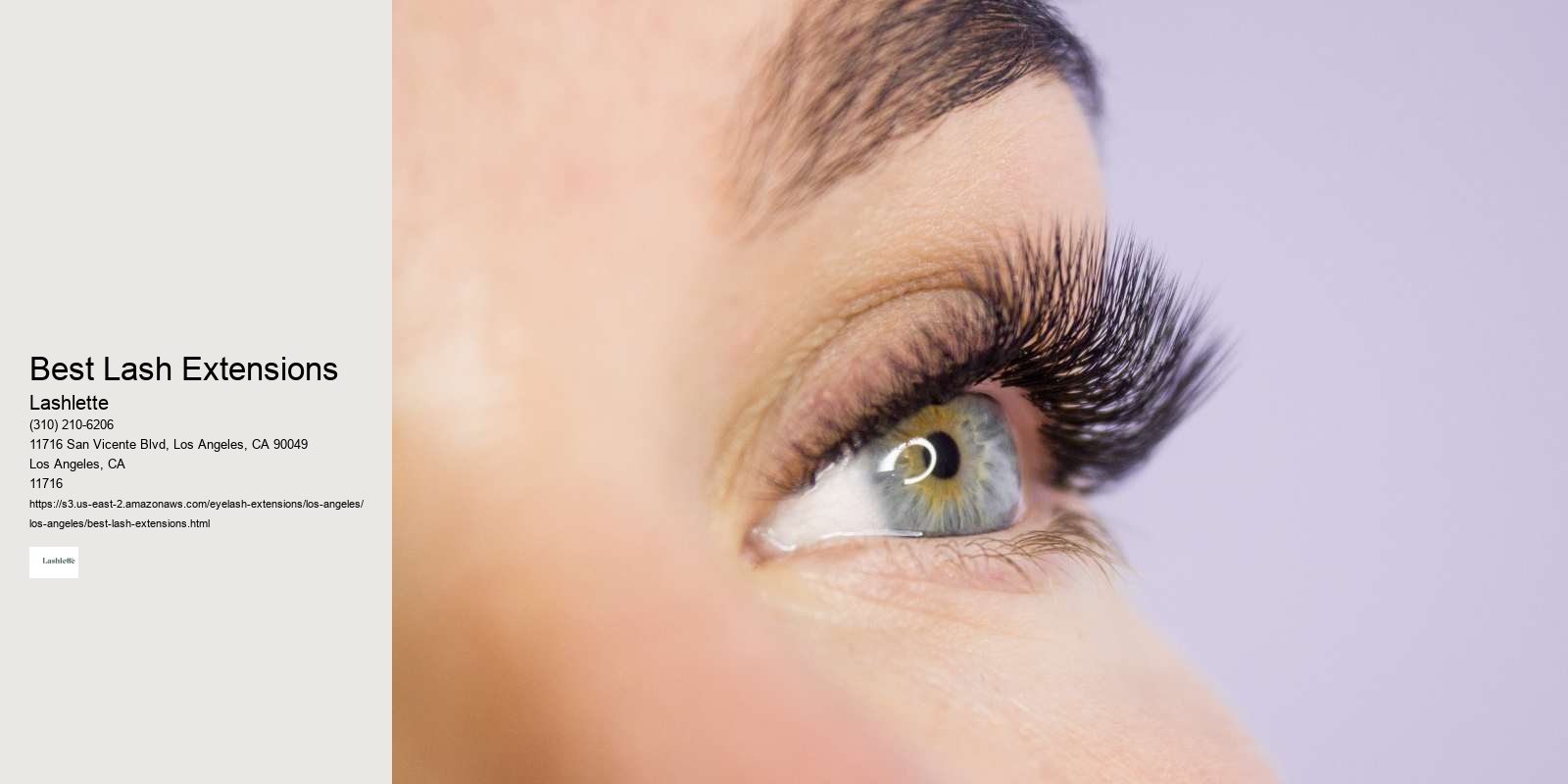 Best Lash Extensions