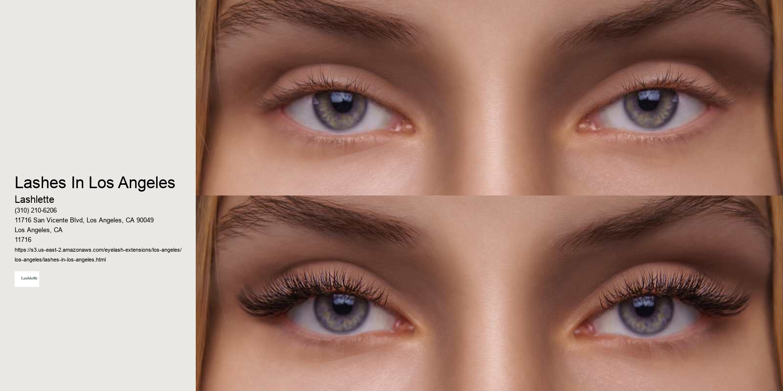 Lashes In Los Angeles