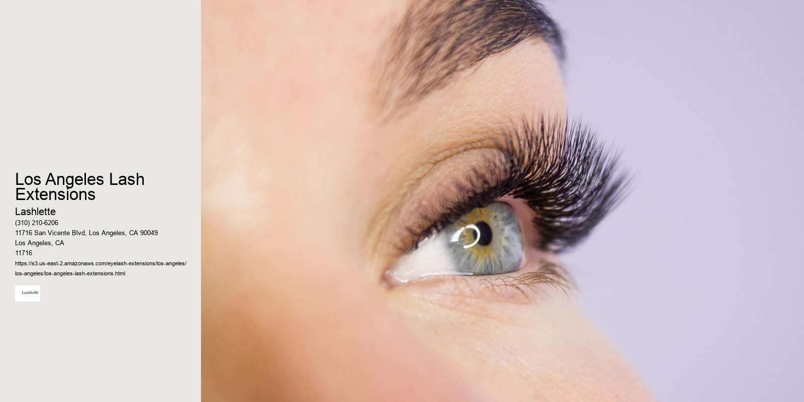 Los Angeles Lash Extensions