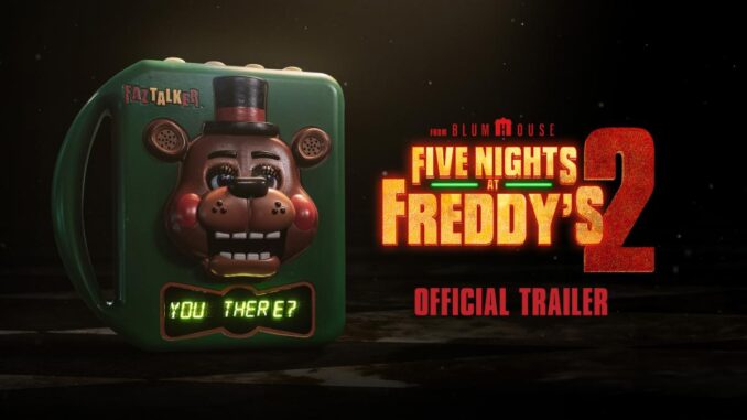 FNAF 2 banner Five Nights at Freddy's 2 trailer