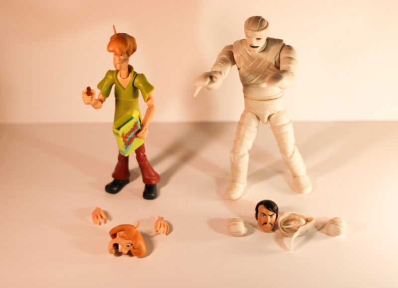 shaggy and mummy accessories