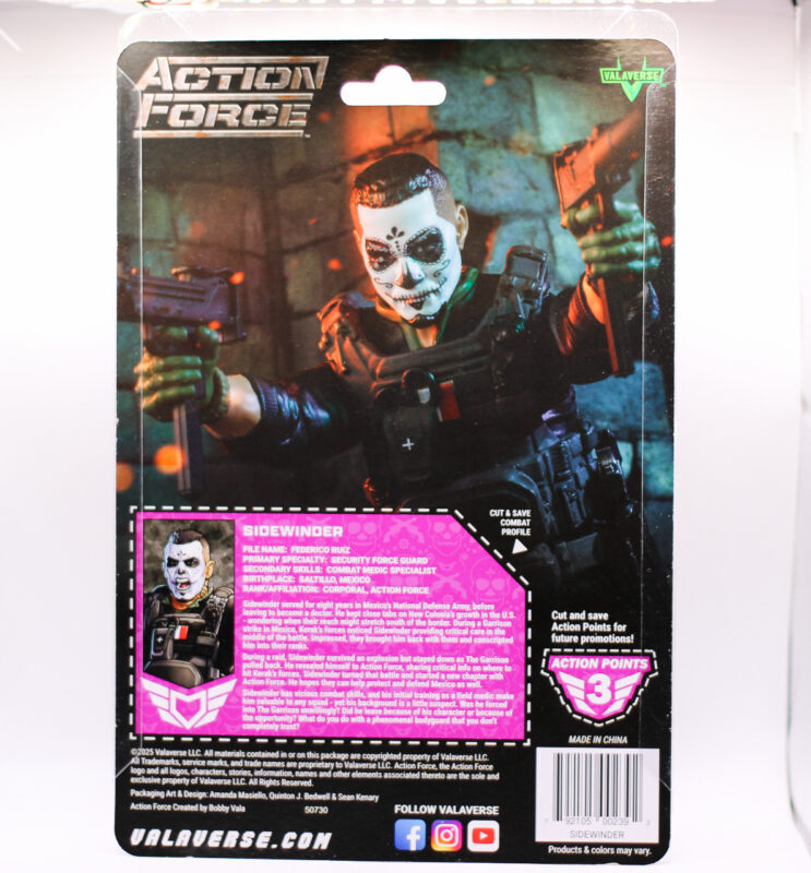 day of the dead sidewinder card back