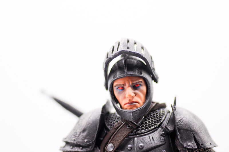 warrior head 1 close up