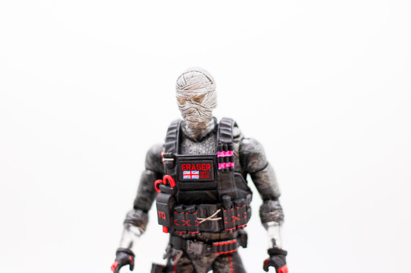 eraser review figure close up