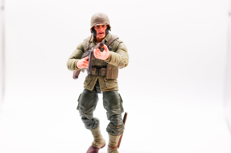 WW2 Wolverine running