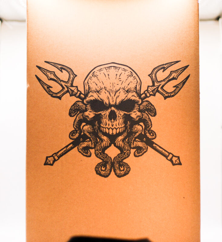 The Black shipping box