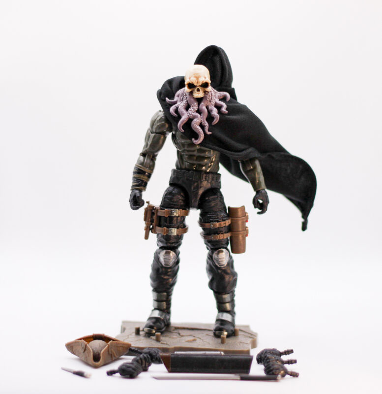 The Black figure shot