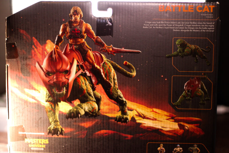 Battle Cat back of box